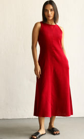 comfortable ankle length summer dress