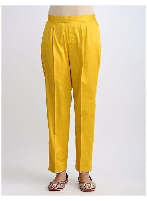 Straight-Cut Bottom Pants - Handcrafted Design for Every Occasion