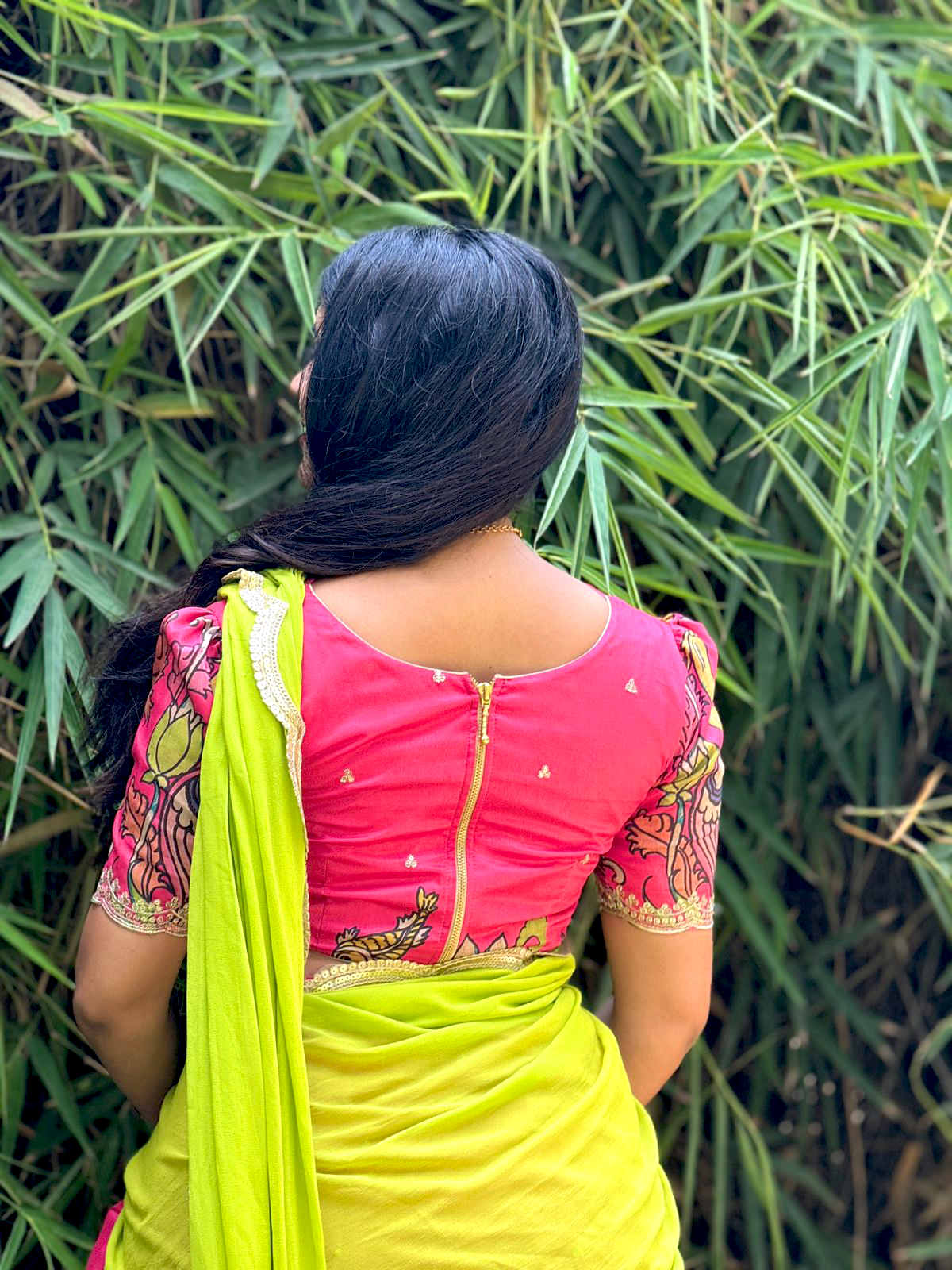 Exquisite Handcrafted Kalamkari Lehenga – Luxury Hand-Printed, Artisan-Made Festive Attire