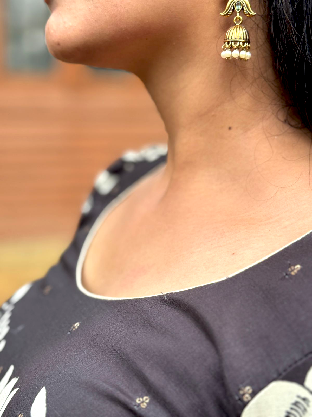 Handcrafted Black Kalamkari Lehenga – Luxury Handwoven, Handprinted Artistry