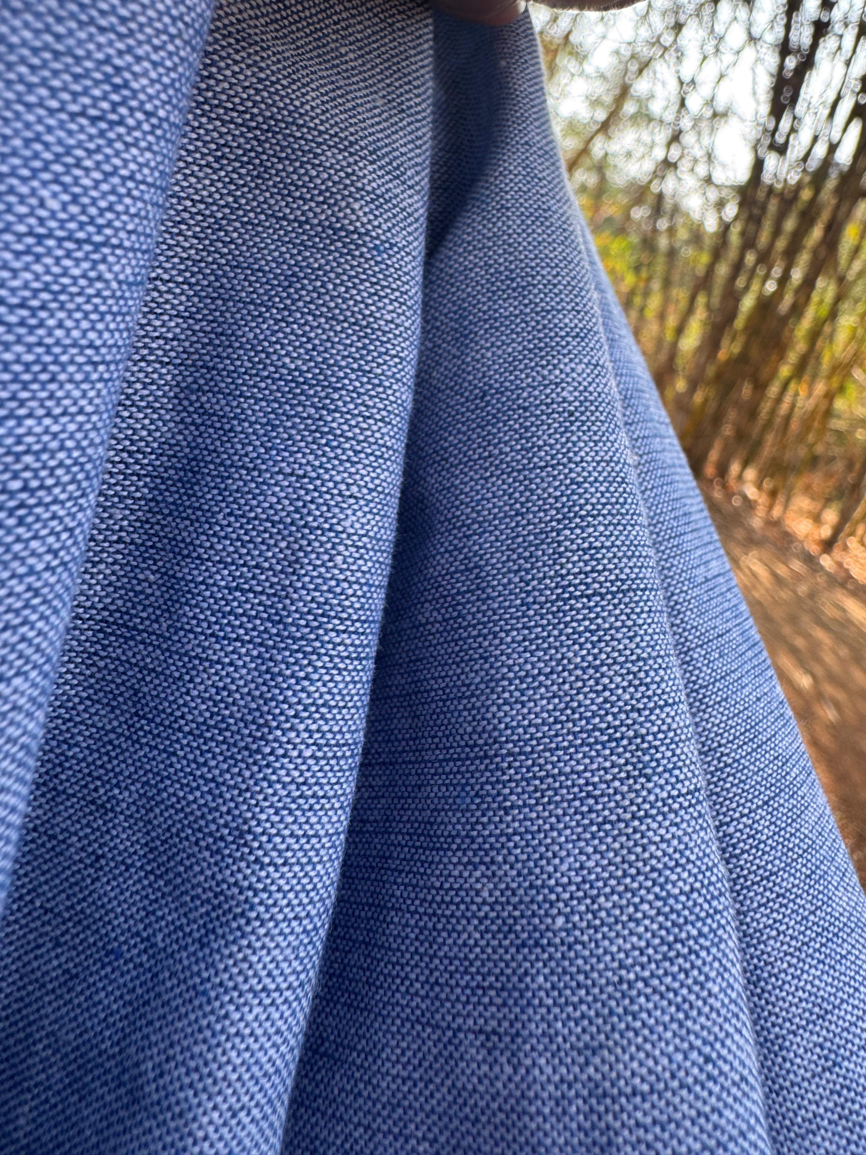 Light Blue Cotton Maxi Dress – Effortless Everyday Comfort, Handcrafted Chic