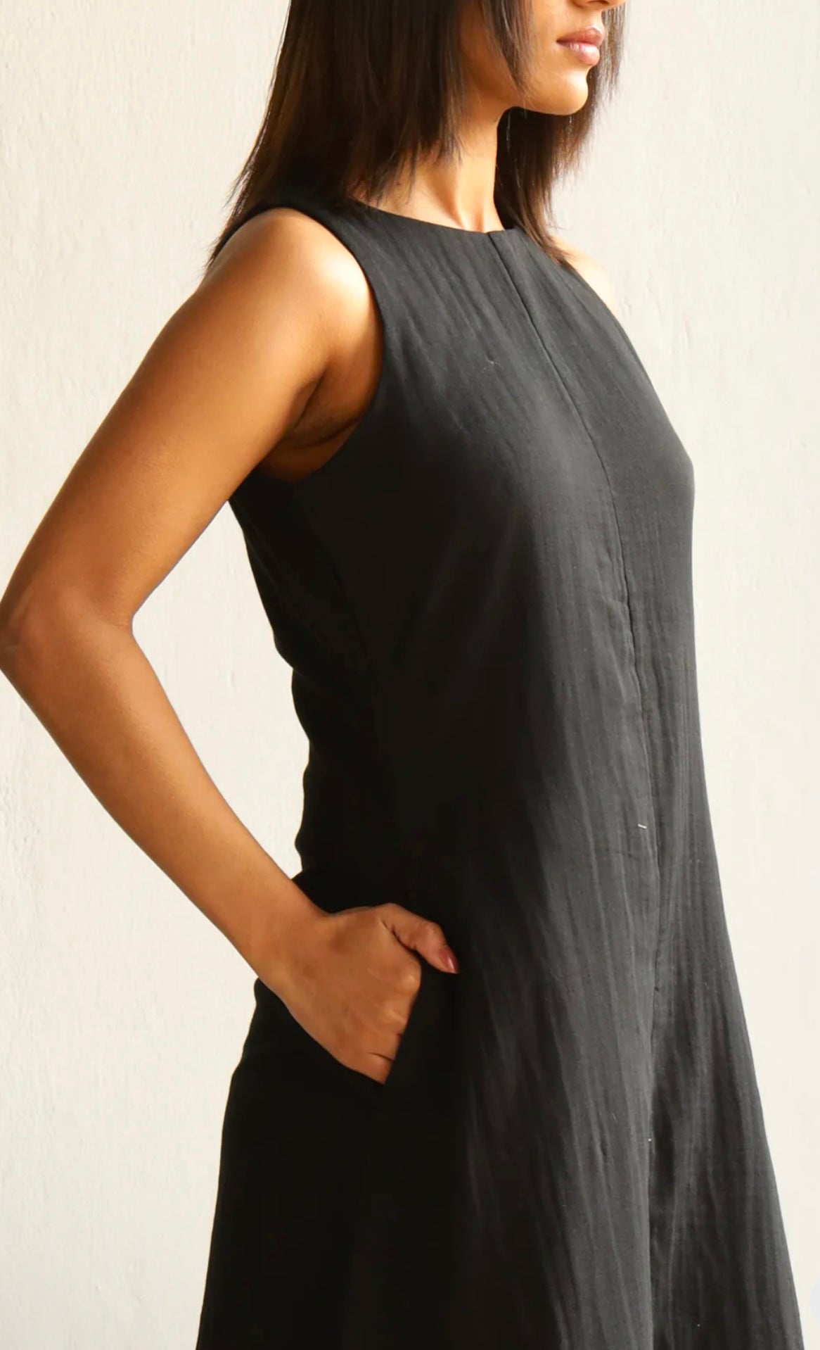 comfortable ankle length summer dress