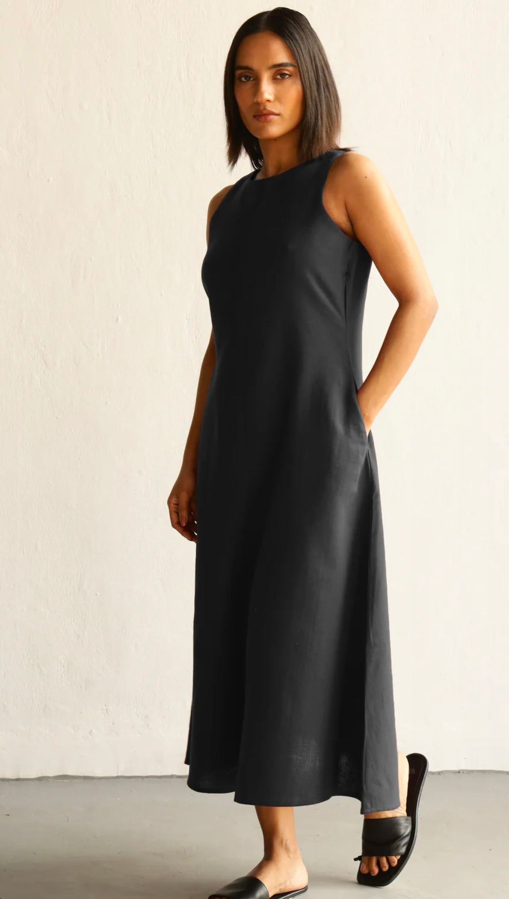 comfortable ankle length summer dress
