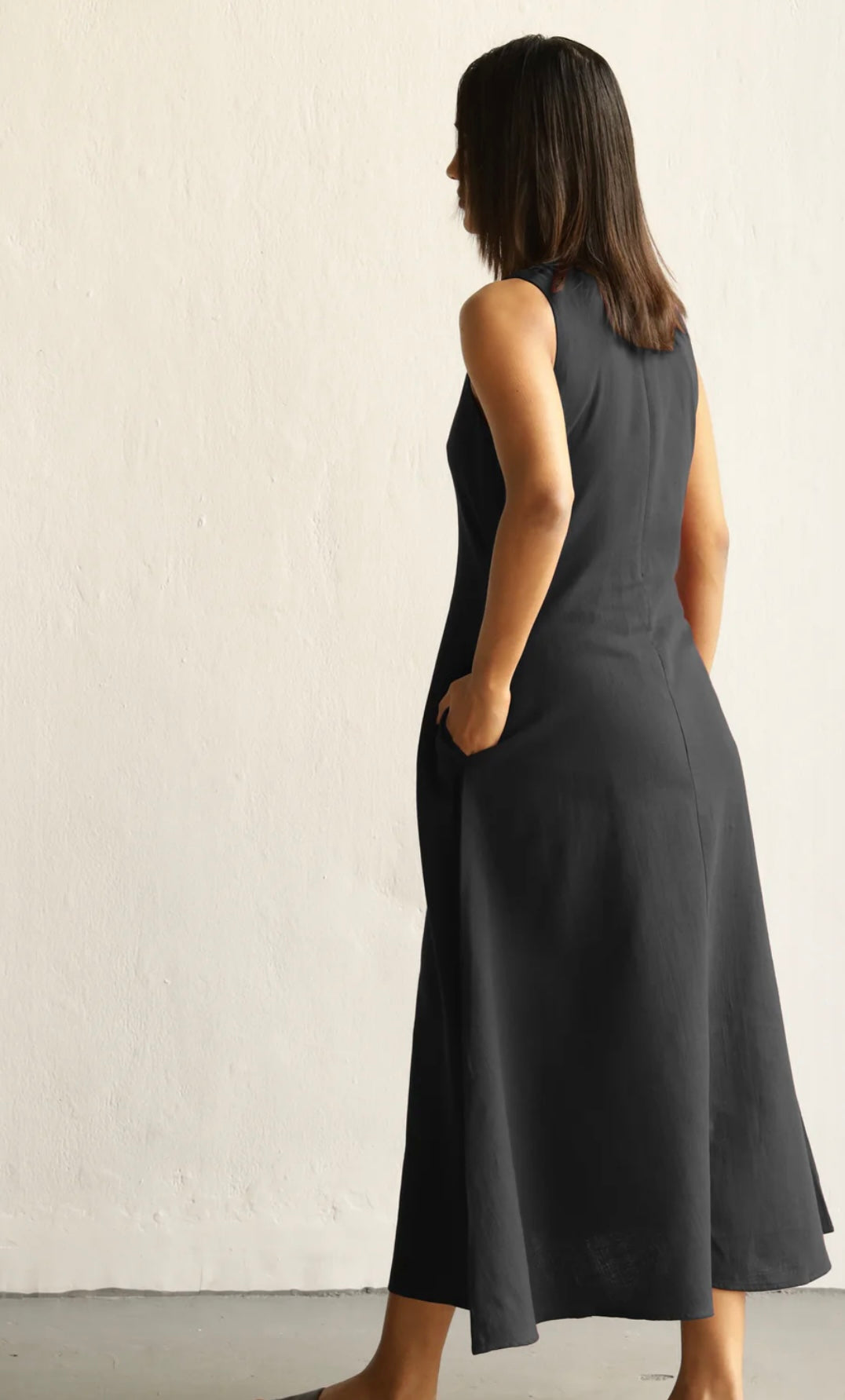 comfortable ankle length summer dress