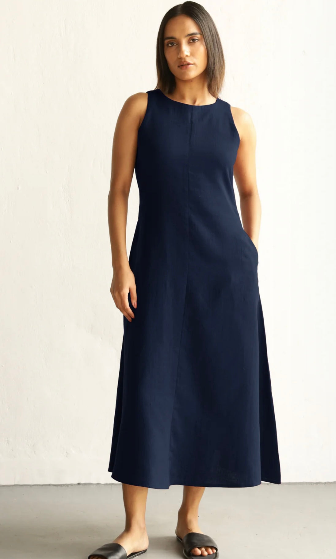 comfortable ankle length summer dress