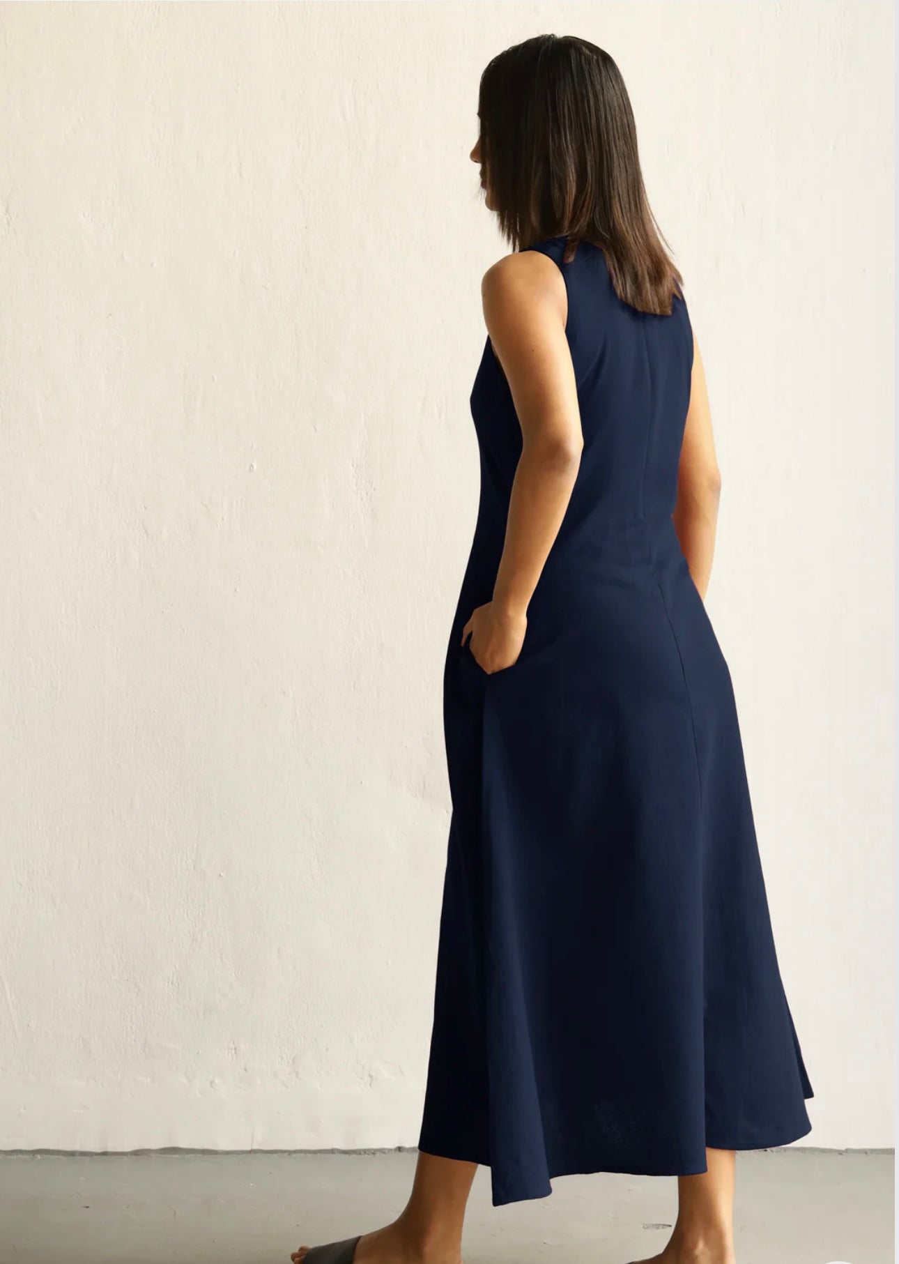 comfortable ankle length summer dress