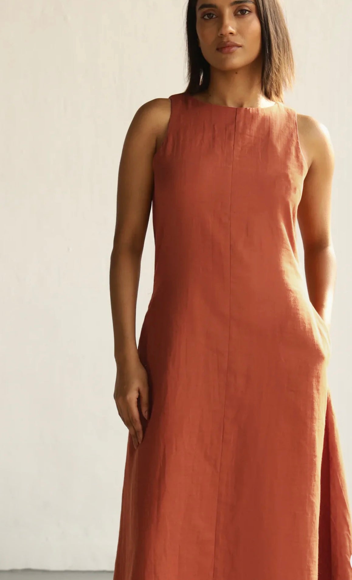comfortable ankle length summer dress