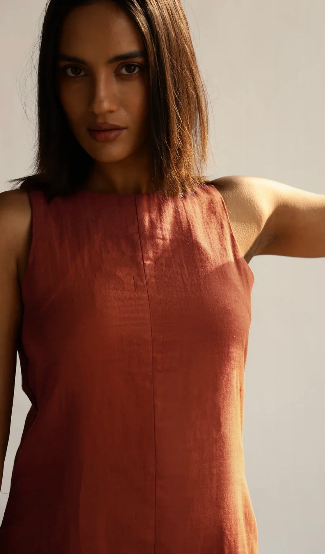 comfortable ankle length summer dress