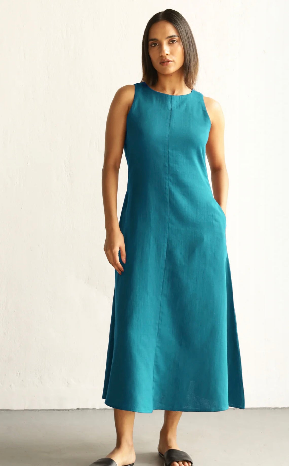 comfortable ankle length summer dress