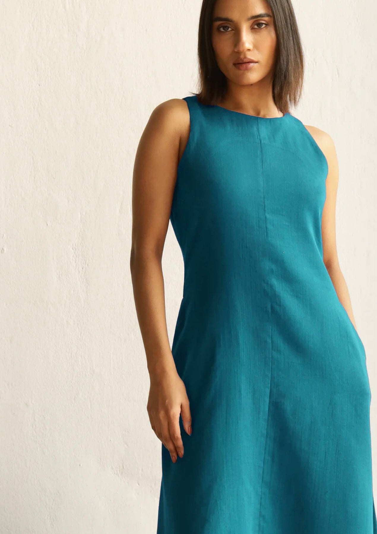 comfortable ankle length summer dress