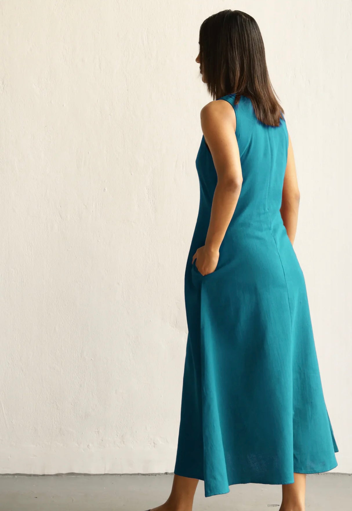 comfortable ankle length summer dress